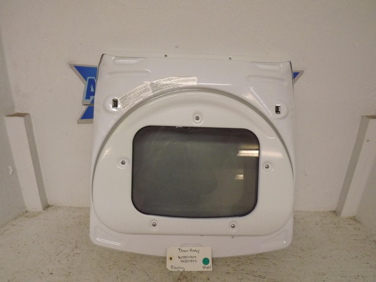Maytag Dryer W10111909 1480777 Door Assy Used Maytag Dryer W10111909 1480777 Door Assy Used